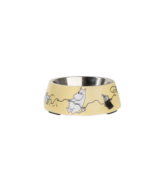 Moomin Yellow Pet Bowl Medium - view 3
