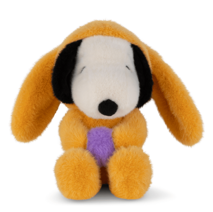 Easter Snoopy ECO Fuzzy Yellow - 16cm - Mu Shop