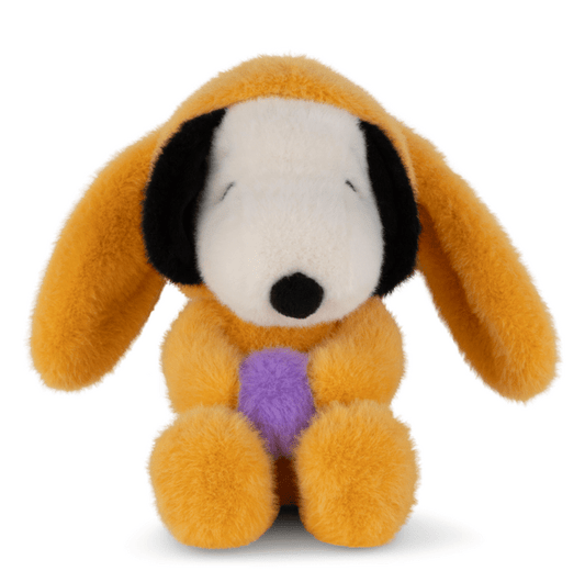 Easter Snoopy ECO Fuzzy Yellow - 16cm - Mu Shop