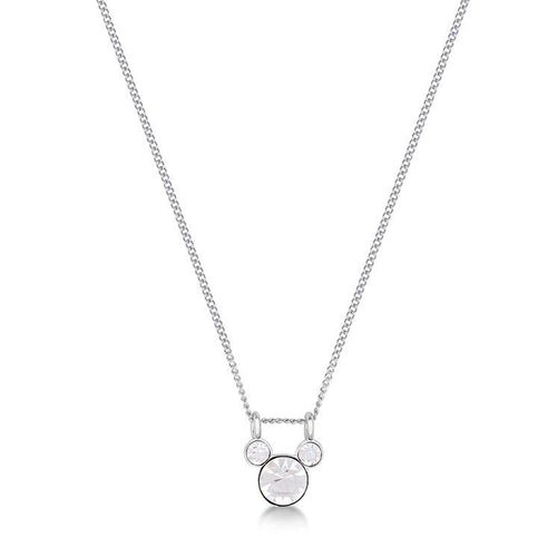 ECC DISNEY MICKEY APRIL BIRTHSTONE NECKLACE - Mu Shop