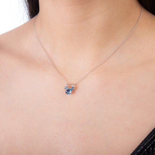 ECC DISNEY MICKEY AUGUST BIRTHSTONE NECKLACE - Mu Shop