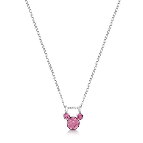 ECC DISNEY MICKEY MOUSE OCTOBER BIRTHSTONE NECKLACE - Mu Shop