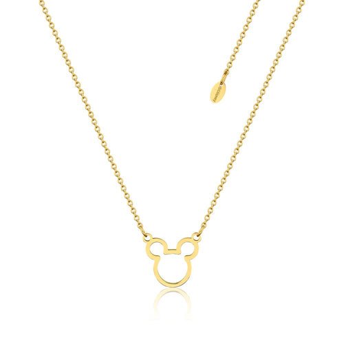 ECC DISNEY MICKEY MOUSE OUTLINE NECKLACE - Mu Shop