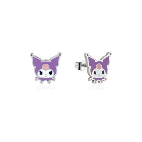 ECC SANRIO HELLO KITTY KUROMI STUD EARRINGS - Mu Shop