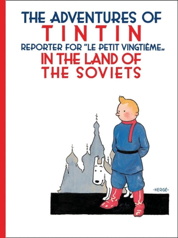 English Album #01: Tintin in the Land of the Soviets (soft cover) - Mu Shop