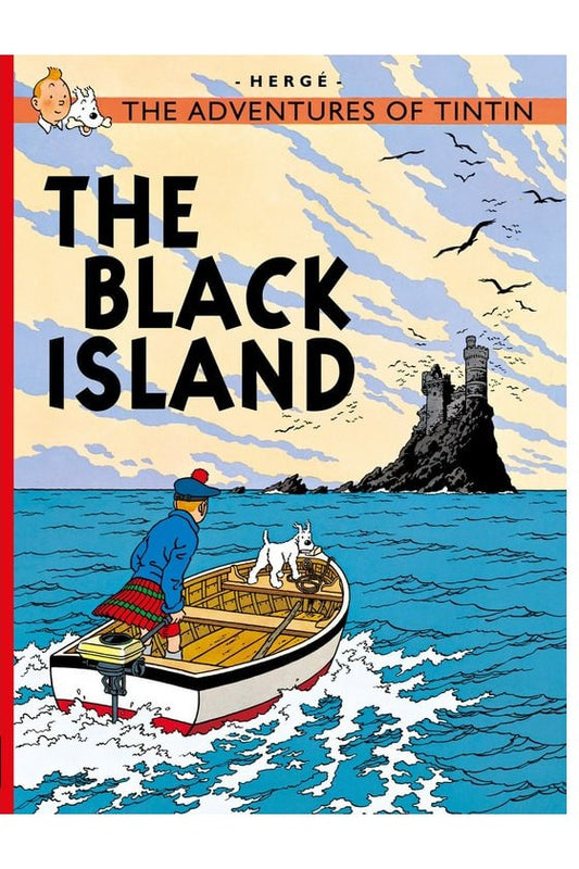 English Album #7: Tintin: The black island (Soft Cover) - Mu Shop