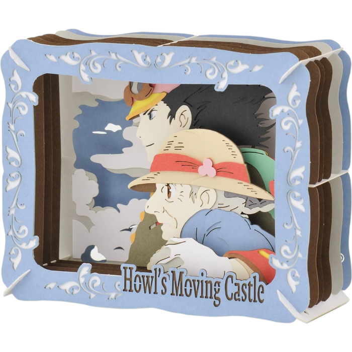 Howl's Moving Castle - Howl's Determination Paper Theater Diorama Scene