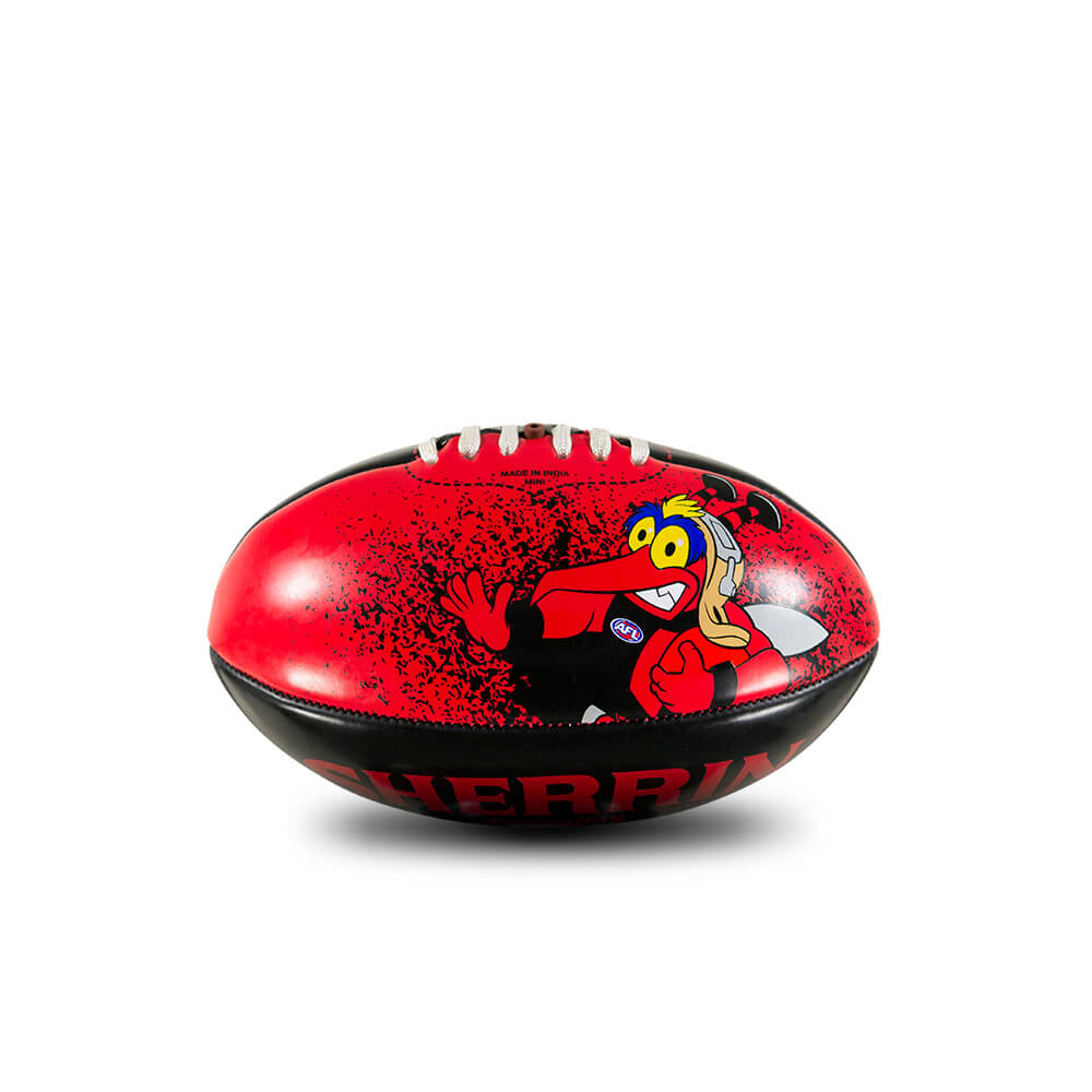 Essendon Bombers AFL Sherrin PVC Softie Mascot Ball 20cm