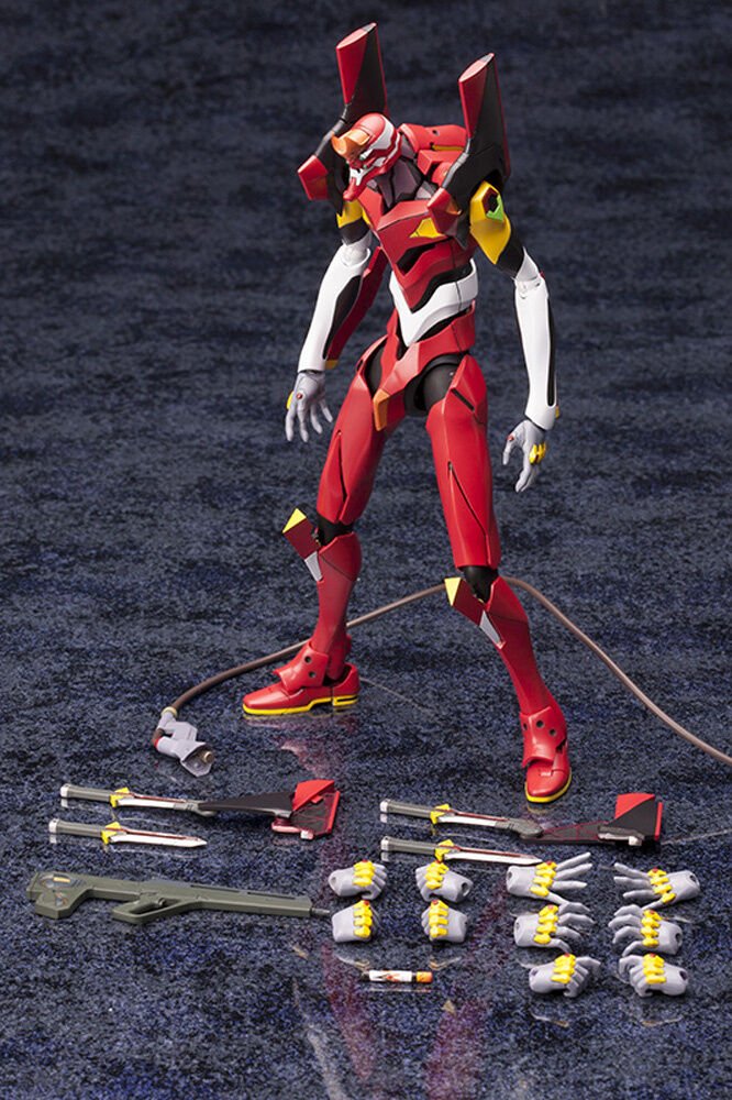 Evangelion Production Model - 02’β Plastic Model Kit 19cm - Mu Shop