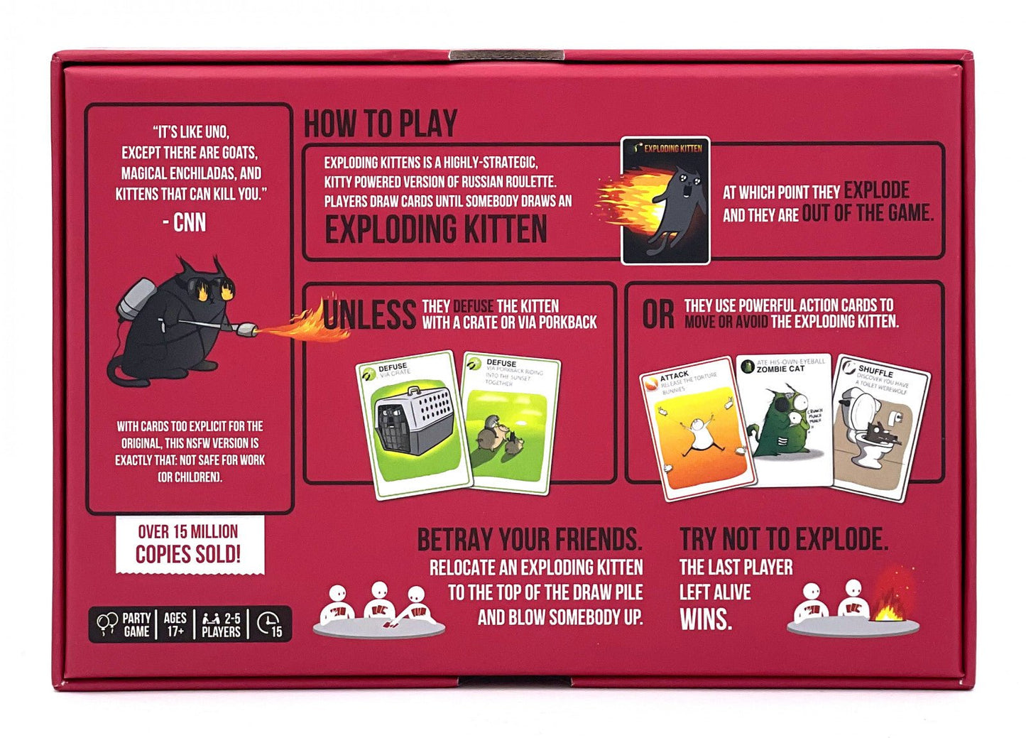 Exploding Kittens NSFW Edition - Mu Shop