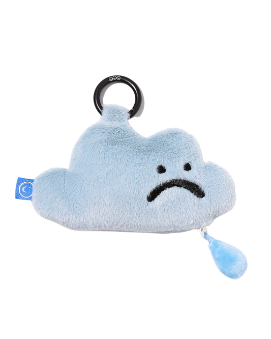 Sad Cloud Plushie Large Reusable Bag