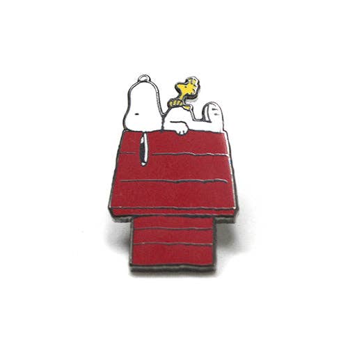 Snoopy & Woodstock House Pin