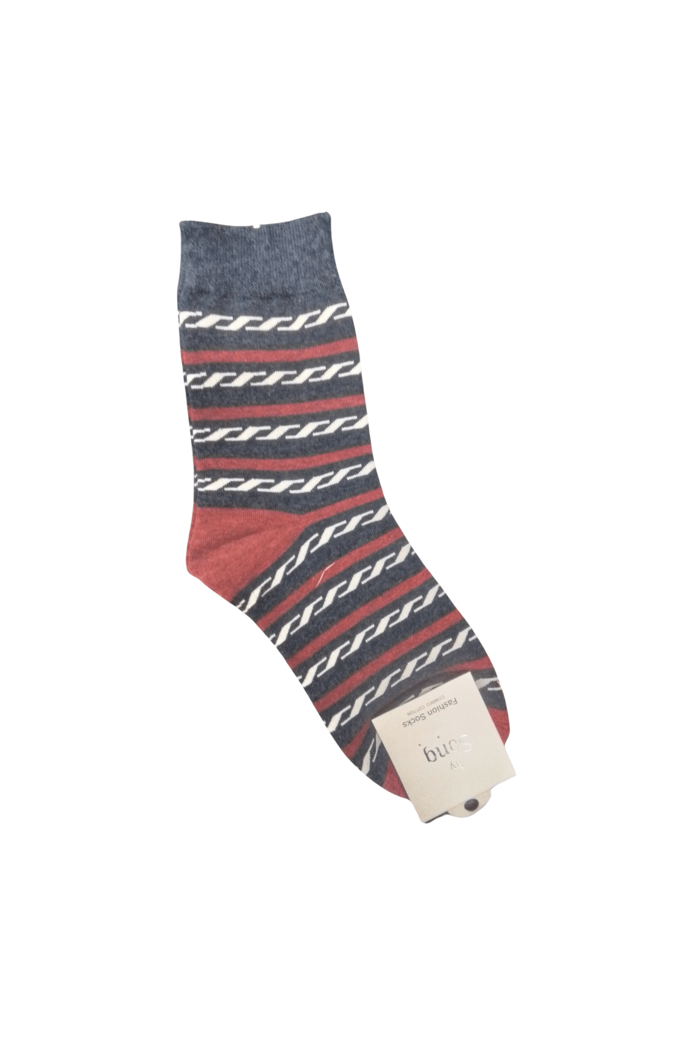 Fashion Adult Crew Socks - Navy - Mu Shop