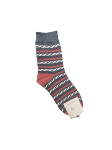 Fashion Adult Crew Socks - Navy - Mu Shop