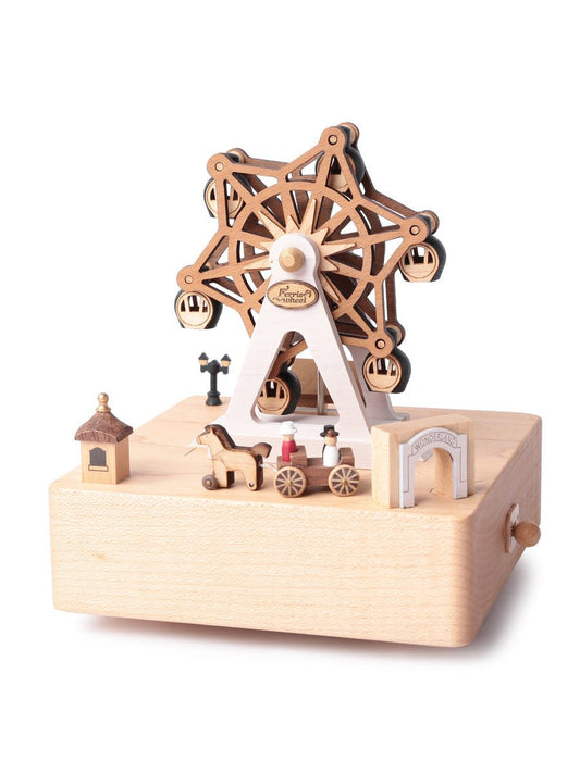 Ferris Wheel Amusement Park - City Wooden Music Box - Mu Shop