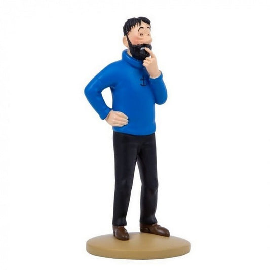FIGURINE RESIN: Haddock Sceptical - Mu Shop