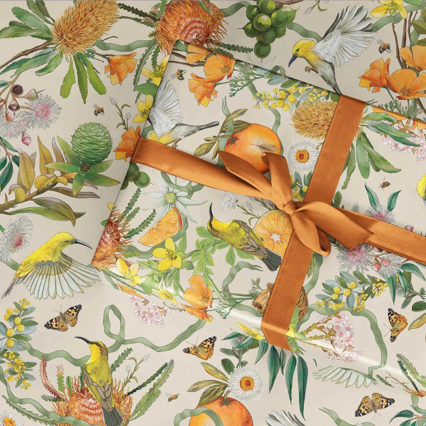 Flat Wrapping Paper Golden Hour - Mu Shop
