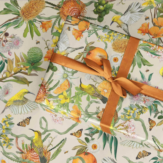 Flat Wrapping Paper Golden Hour - Mu Shop