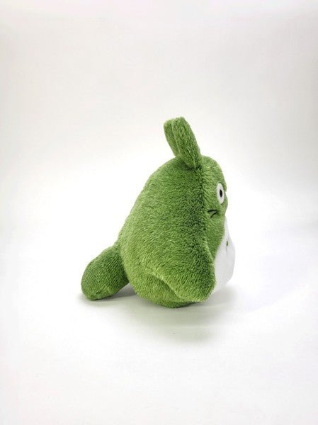 FLUFFY TOTORO GREEN 16cm Plush (M) - Mu Shop