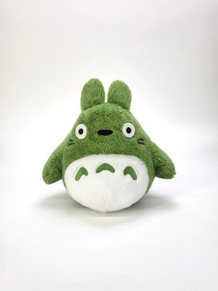 FLUFFY TOTORO GREEN 16cm Plush (M) - Mu Shop