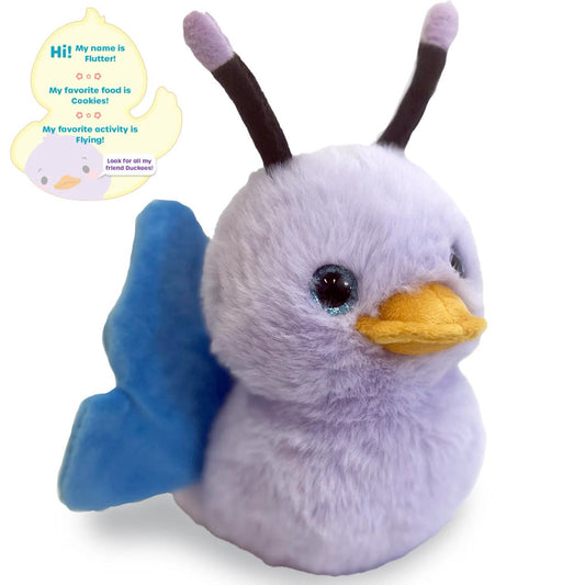Flutter Duckee Plush 18 cm - Mu Shop