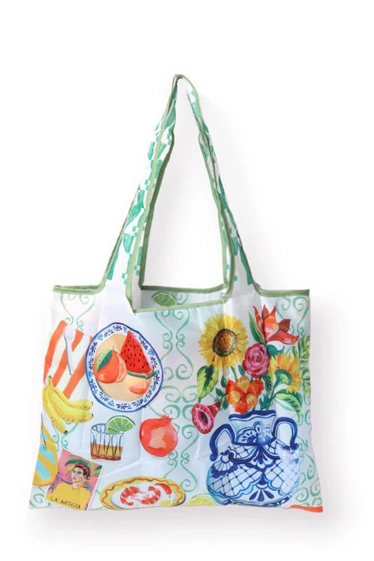 Foldable Shopper Bag Life In Colour - Mu Shop