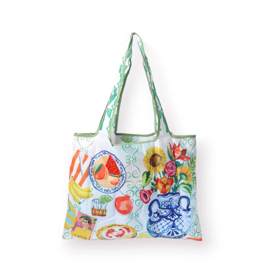 Foldable Shopper Bag Life In Colour - Mu Shop