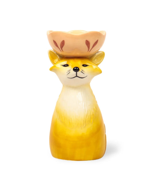 Foxy Stoneware Vase 17.9cm - Mu Shop