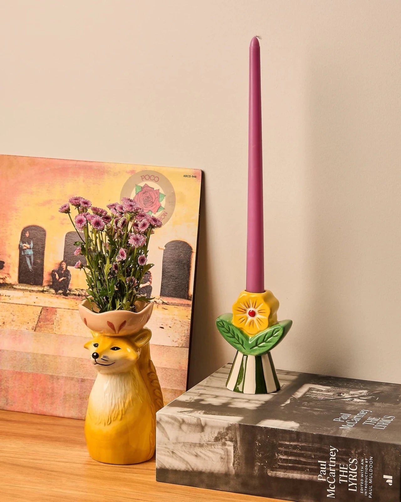Foxy Stoneware Vase 17.9cm - Mu Shop