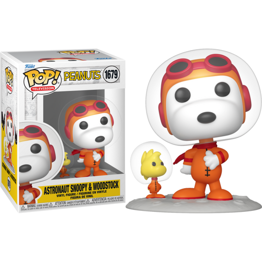 Peanuts- Astronaut Snoopy Woodstock Pop