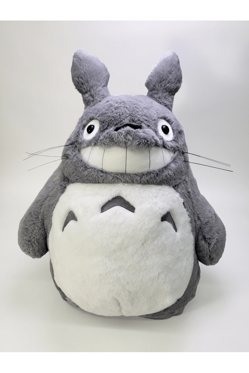 Funwari Plush: My Neighbor Totoro Grey Smiling 46cm (L) - Mu Shop