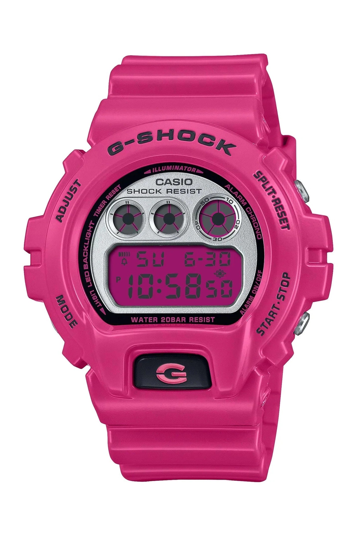 G - Shock Crazy Colours Revival Series Bio - Based Watch PINK - Mu Shop