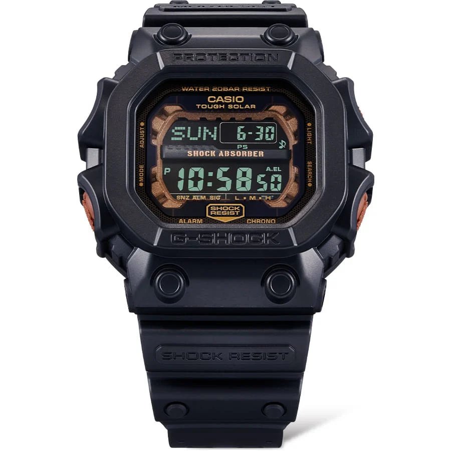 G SHOCK DIG BLACK AND RUST COL SOLAR S/Watch - Mu Shop