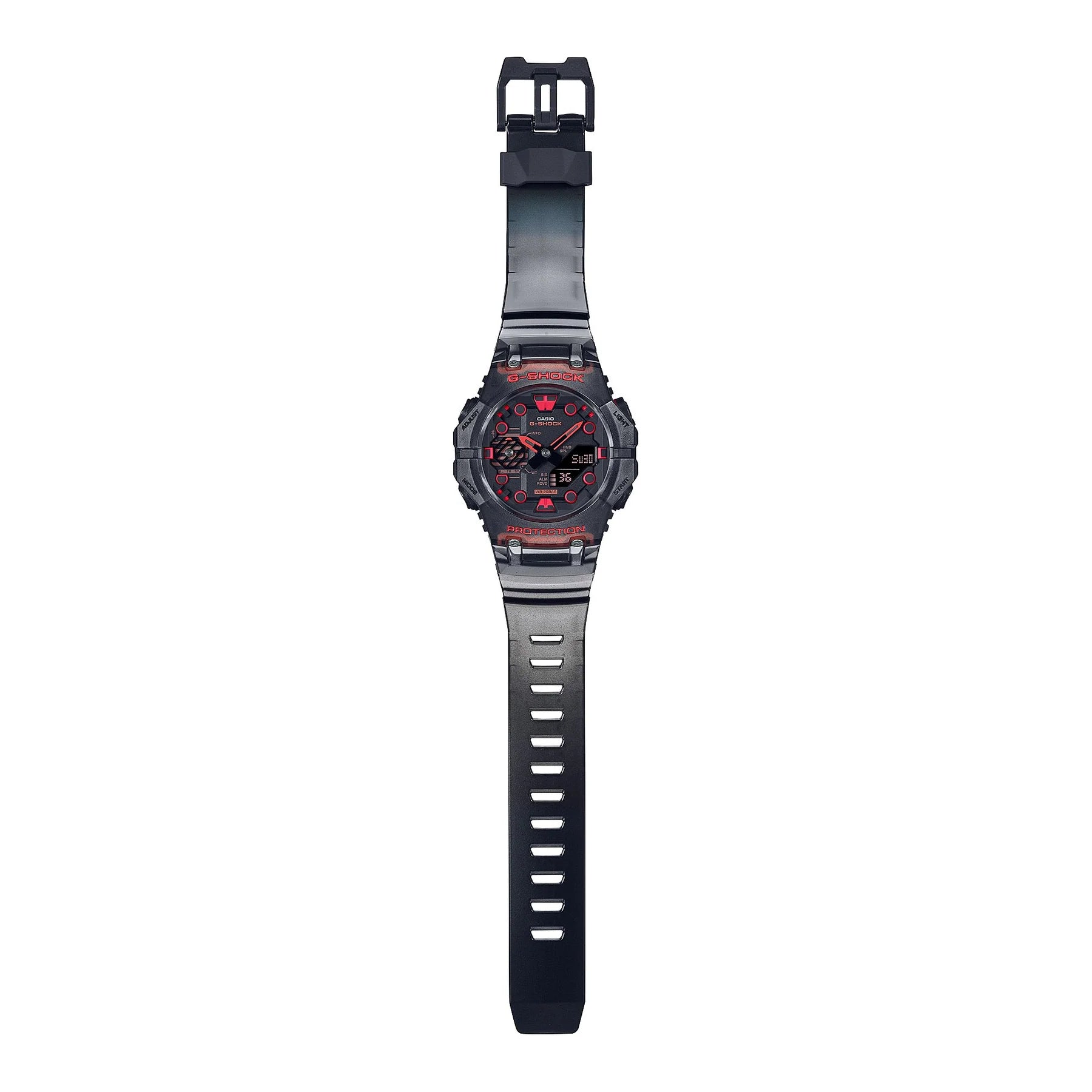 G SHOCK GA - B001 DUO BLE Combi Red Black Watch - Mu Shop