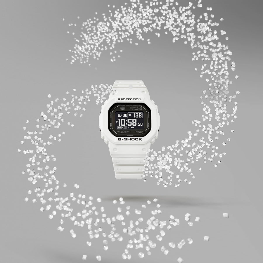 G SHOCK GSQUAD Smart Color, White Resin Band - Mu Shop