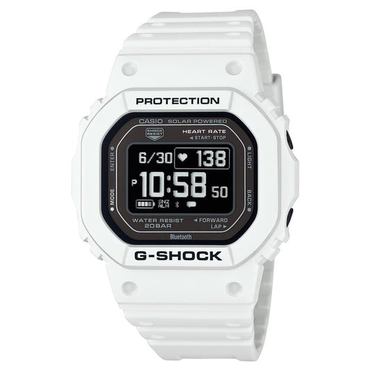 G SHOCK GSQUAD Smart Color, White Resin Band - Mu Shop