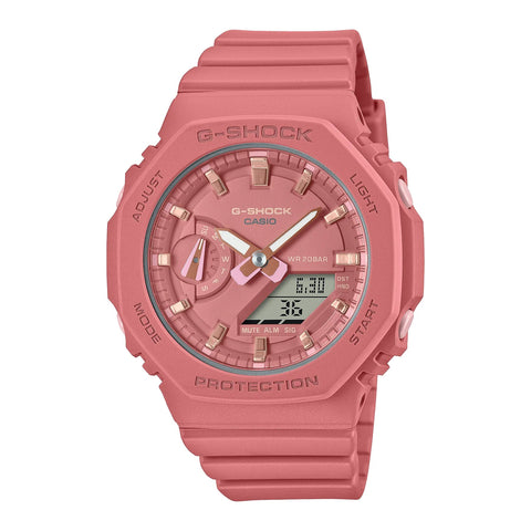 G Shock Mid - Size Peach CasiOak S/Watch - Mu Shop