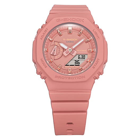 G Shock Mid - Size Peach CasiOak S/Watch - Mu Shop