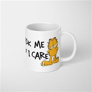 Garfield Ask Me If I Care Mug 330ml - Mu Shop