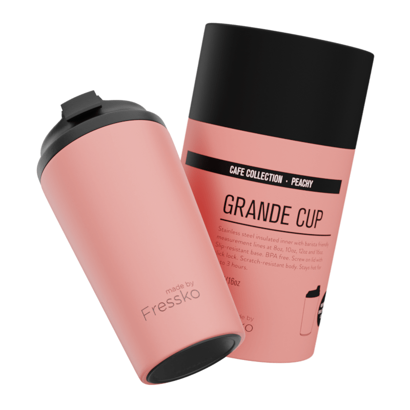 Grande Peachy - 16oz coffee cup - Mu Shop