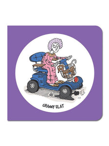 Granny Flat Greeting Card - Mu Shop