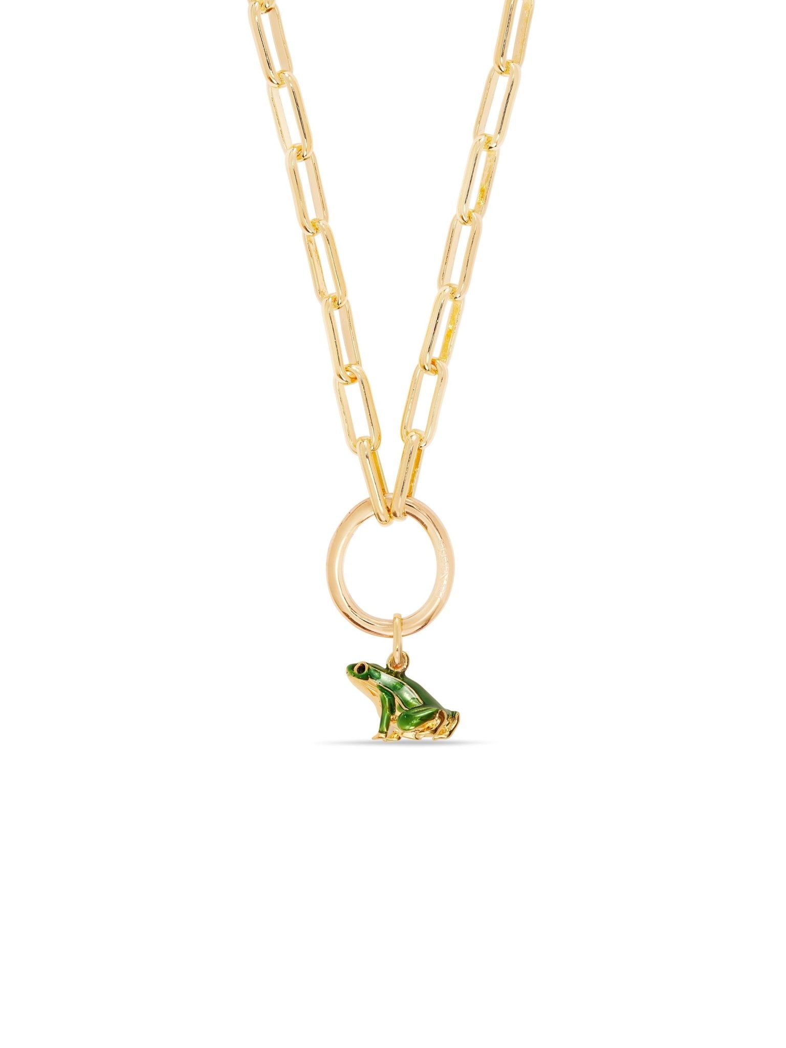 GREEN FROG PENDANT - Mu Shop