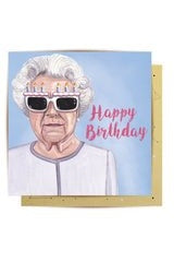 Greeting Card Birthday Queen - Mu Shop