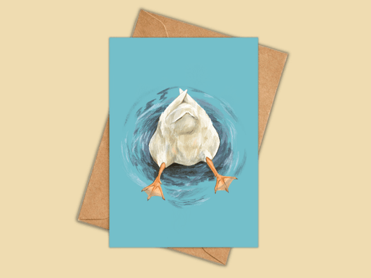 Greeting Card - Butt Quack - Mu Shop