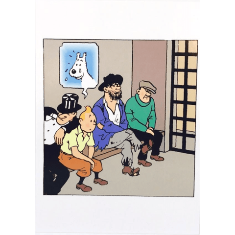 Greeting Cards: Tintin Jail - Mu Shop