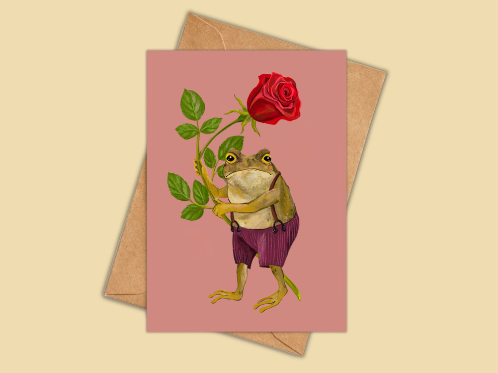 Love from Gustav – Greeting Card