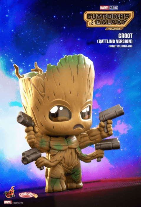 Groot (Battling Version) Cosbaby (S) Figure - Mu Shop