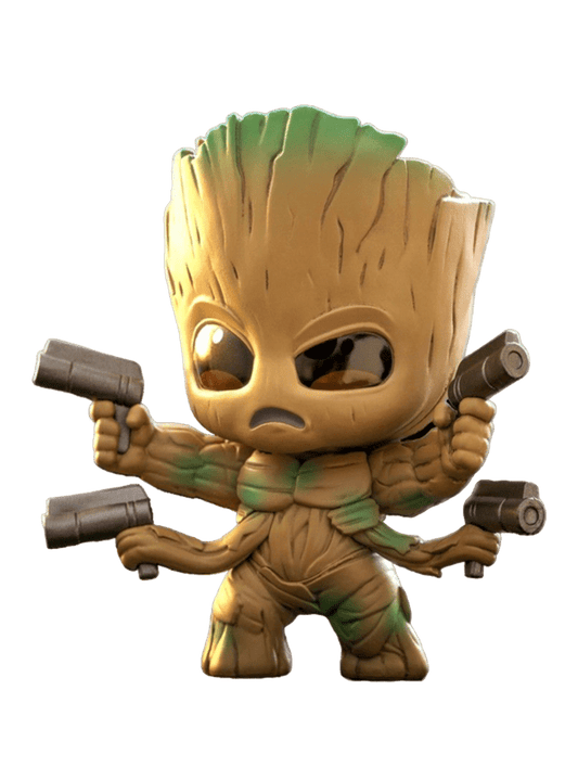 Groot (Battling Version) Cosbaby (S) Figure - Mu Shop