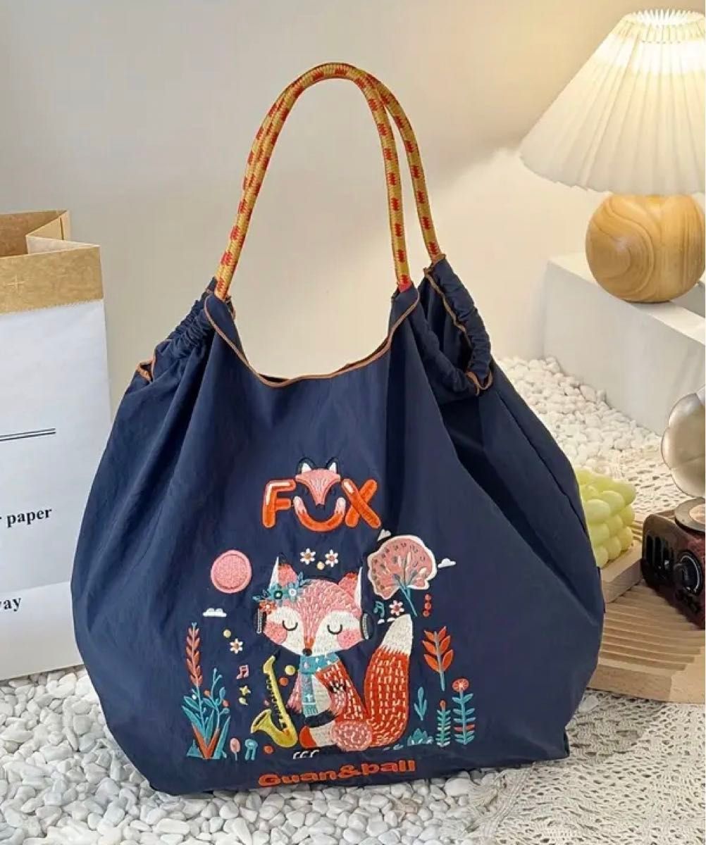 Guan & Ball Fox Tote Bag - Mu Shop