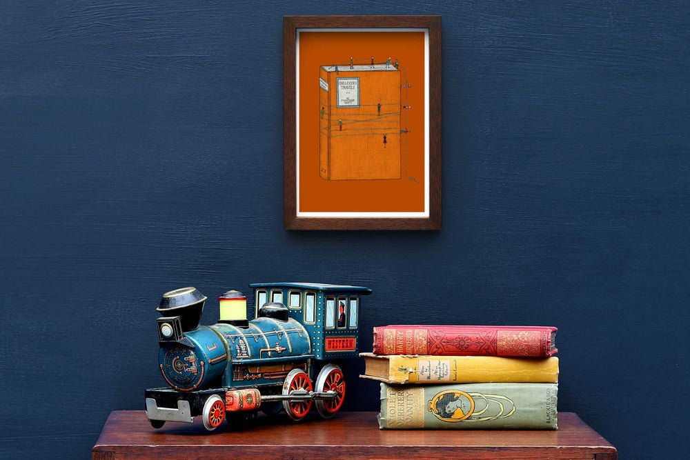 Gulliver’s Travels – Book Artwork (A5) - Mu Shop